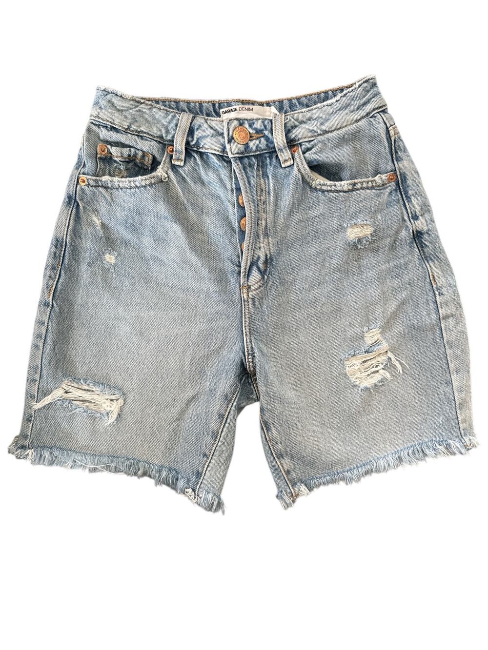 Garage Denim Women’s Bermuda cutoff shorts Size 24